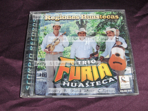 Trio Furia Huasteca Regiones Huastecas Cd De Coleccion