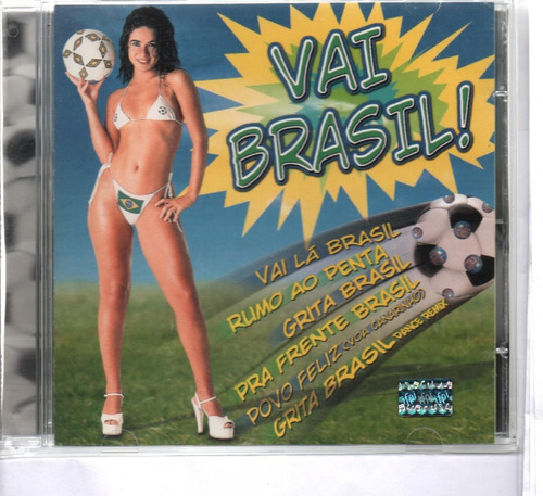 Cd Vai Brasil - Cid Guerreiro (+ Musicas Copa Mundo Futebol)