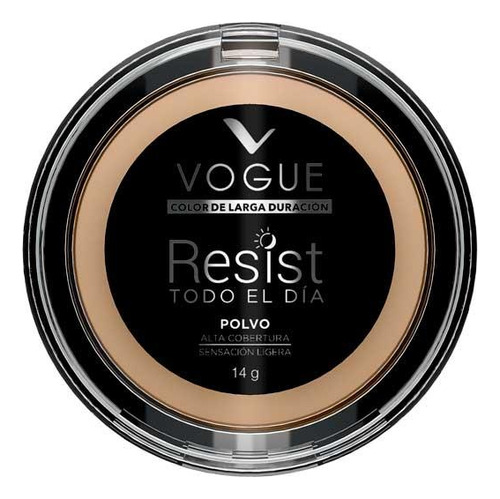 Polvo Compacto Vogue Larga Duración Bronce