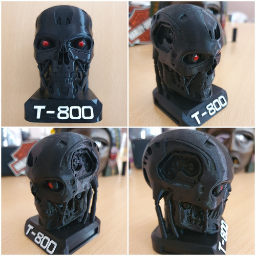 Terminator T800 Cabeza Decorativa