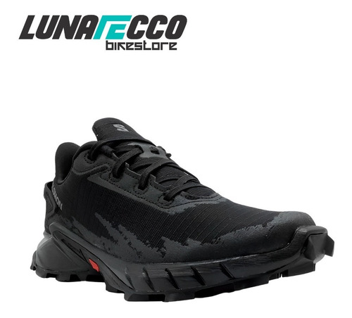 Tenis Alphacross Choclo Dama Trail Running Original Salomon