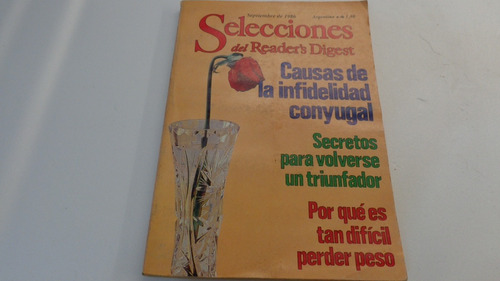 Revista Selecciones Del Readers Digest Setiembr 1986 Español
