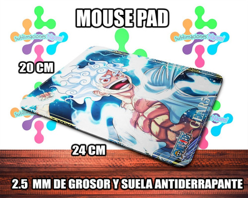 Mouse  Pad Luffy Gear 5 Nika