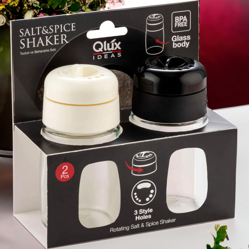 Caja 24 Piezas Set Salero Y Pimentero (2 Pzs) 200 Ml
