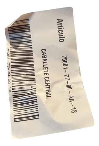 Caballete Central Zanella Rx 150 Z7 Original Nuevo