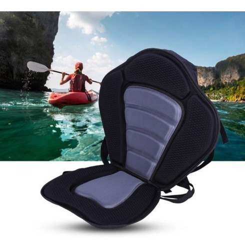antideslizante acolchado desmontable asiento para kayak ajustable A Asiento para kayak asiento para kayak respaldo para canoa portátil