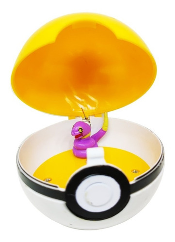 Pokemon Pokebola Con Muñeco Y Luz Varios Colores