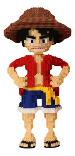 Bloque De Construcción Monkey. D Luffy One Piece