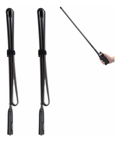 2 Pack-29 Pulgada Foldable/tactical Raido Antenna Walkie Tal