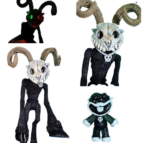 Muñeco Baba Chops Articulado Con Luz Catnap Smiling Critters