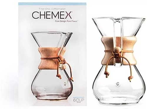 Chemex Original Cuello Madera 6 tazas