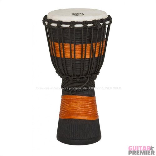 Imagen 3 de 9 de Djembe De Madera Caoba Street Brn/bk Small Toca Tssdj-sb Pro