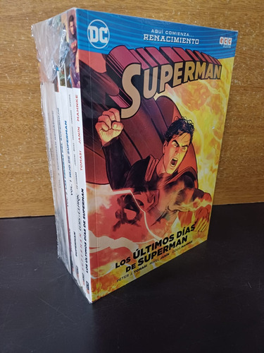 Superman Renacimiento Pack Ovni Press (español)