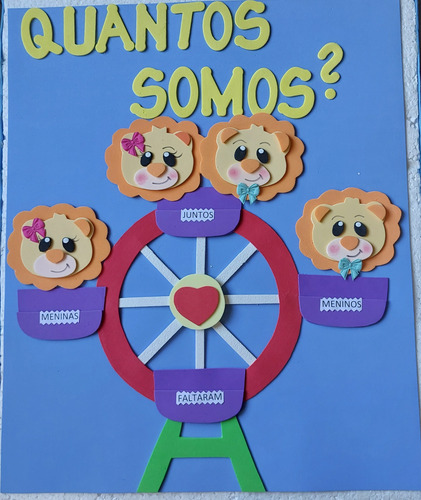 4 Cartaz Sala Aula Escola Eva Safari Recurso 4e