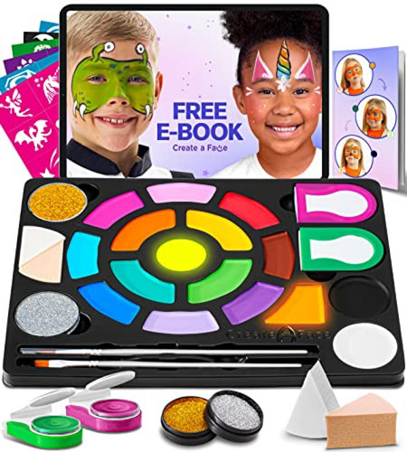 Kits De Pintura Facial Para Niños - Kits De Pintura Facial 
