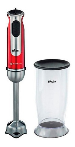 Imagen 3 de 4 de Mini Pimmer Mixer Licuadora Oster 2803 Fpsthb2803 Color Rojo