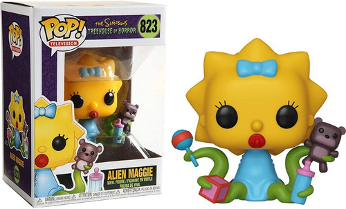 Muñeco Funko Pop 823 Simpsons Alien Maggie 39727 (5543)