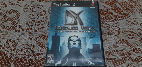 Deus Ex The Conspiracy Play 2 Ps2