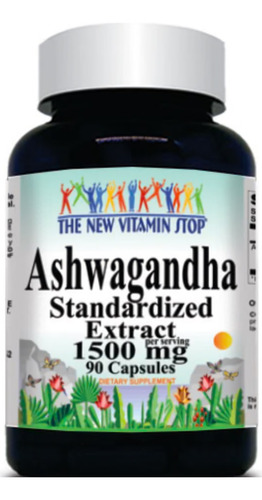 Ashwaganda 1500mg Americano Puro Orgánico