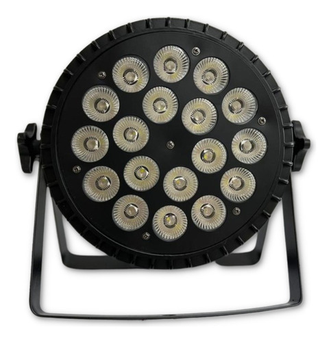 Par Led Pro Alumínio 18 Leds 18x18w Rgbwa Uv Bry1904 Briwax