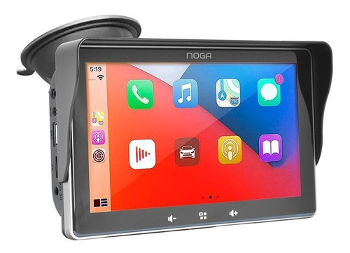 Pantalla Multimedia Auto Noga Ng-car1 Bt Con Camara Trasera