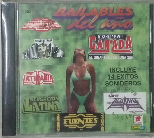 Cd Bailables Tropicombo Wganda Marcianos Afrosound + Promo