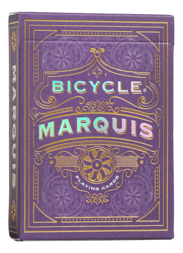Bicicleta Premium Marquis Deck, color lila, idioma universal