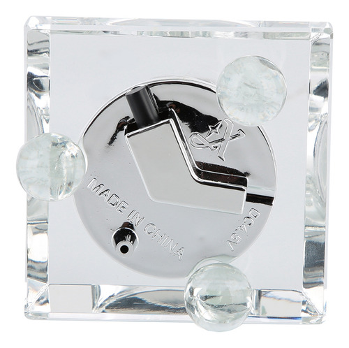Soporte De Pantalla Led De Cristal 3d En Miniatura Con Base
