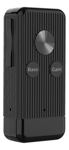 Receptor Portátil Inalámbrico 5,0 3,5mm Aux Bass Audio