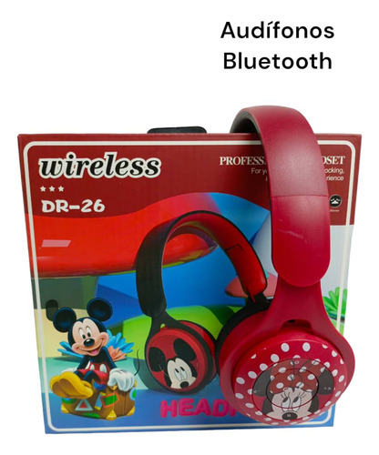 Auriculares Bluetooth Mickey Mouse