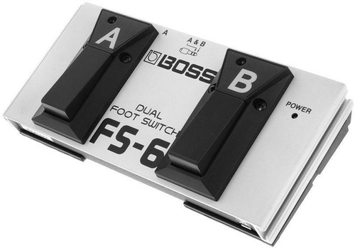 Pedal Boss Guitarra Eléctrica Fs-6 Dual Foot Switch