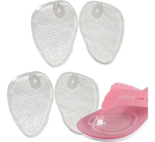 2 Pares De Protectores De Gel De Silicona Para Sandalias, Pr