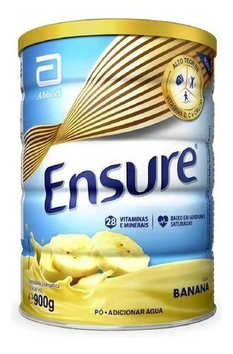 Ensure 900 g de Abbott, sabor a vainilla