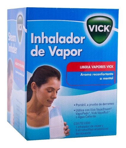 Vicks Inhalador De Vapor Facial Portátil 