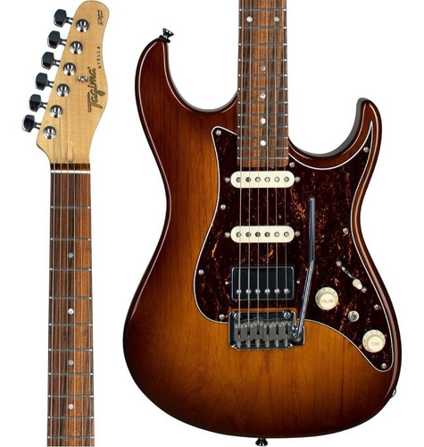 Guitarra Tagima Brasil Stella Honey Burst Escala Escura