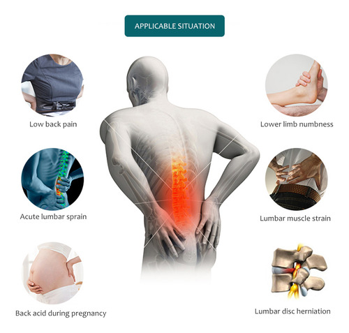 Almohada Ergonómica Con Soporte Lumbar Inflable Para Viajes