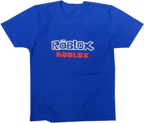 Remeras T Basic Estampa Compatible Roblox Algodón 100%