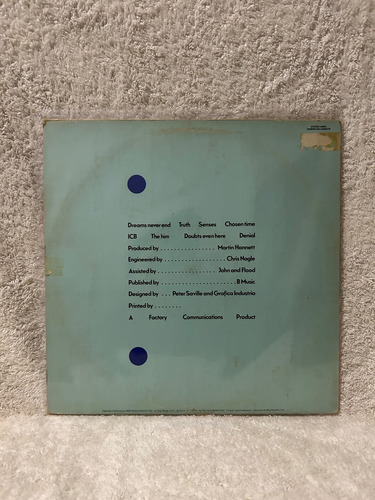 Lp Vinil - New Order - Movement (fact.50 1981) (Usado)
