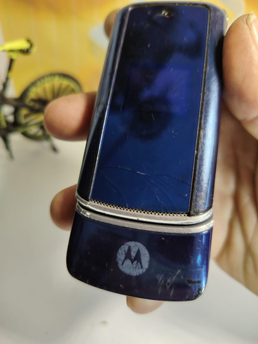 Motorola K1 Telcel Acepta Chips Recientes Leer Descripcion!! Azul (Usado)