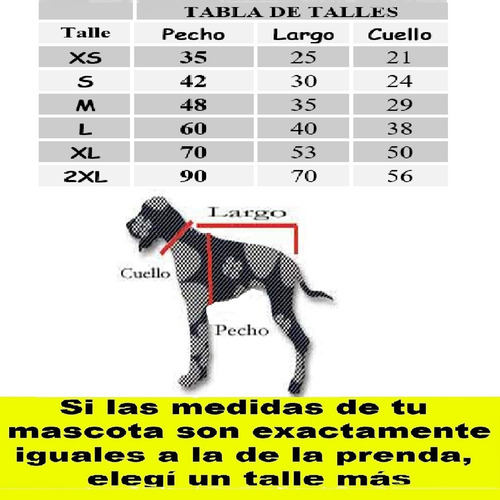Imagen 3 de 7 de Remeras Camisetas Ropa Para Perros Mascotas Argentina!