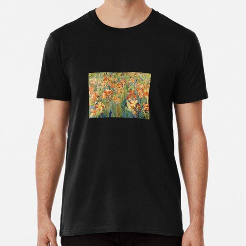 Remera Dibujando Flores Algodon Premium