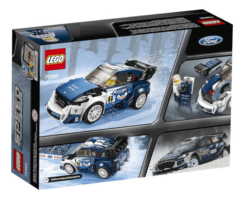 Lego Speed Champions - Ford Fiesta M-sport WRC - 75885 Número de piezas 203