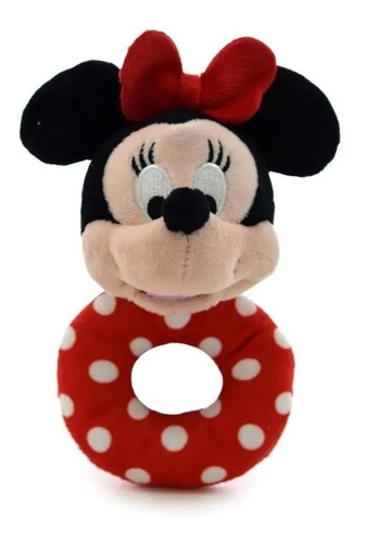 Sonajero De Peluche Minnie 15 Cm Phi Phi Toys 