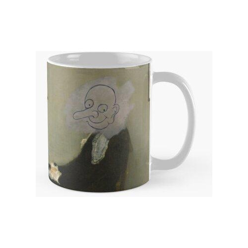 Taza Arte De La Madre De Mr.bean Whistler De La Película Cal