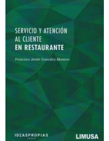 Libro Servicio Y Atencion Al Cliente En Restaurante