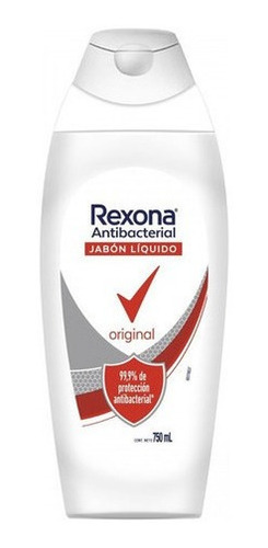8 Rexona Jabón Líquido Antibacterial Original 750ml