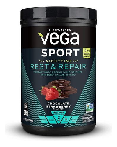 Vega Sport Nighttime Rest Repair Chocolate Reparador Musc
