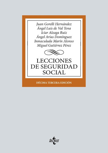 Lecciones De Seguridad Social (derecho - Biblioteca Universi