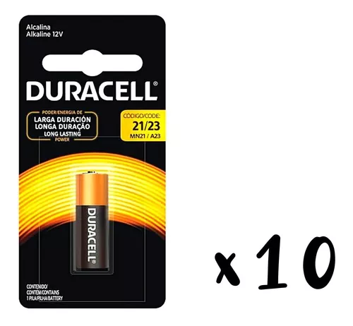 Paquete de batería Duracell 12V A23, 1 pieza.