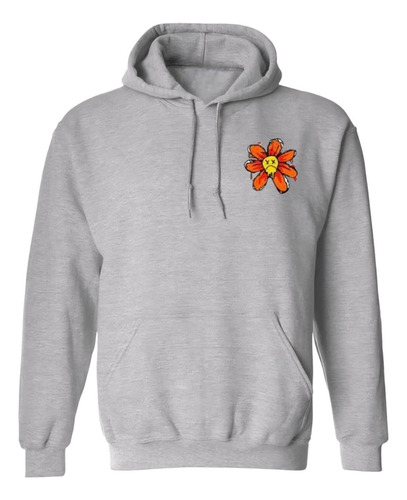 Hoodie Sudadera $ad Boys Frente Flore Atras Corrid Junior H